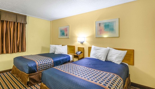 Room, 2 Double Beds, Smoking, Microwave