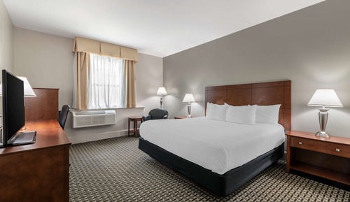 Standard Room, 1 King Bed, Non Smoking, Refrigerator & Microwave