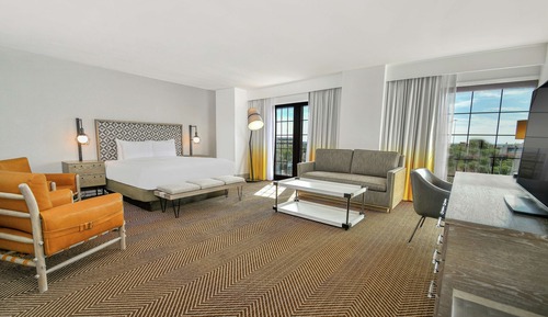 Room, 1 King Bed with Sofa bed, Accessible (Roll-In Shower)