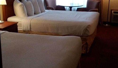 Standard Room, 2 Queen Beds, Non Smoking, Refrigerator & Microwave