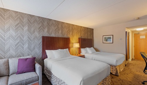 Standard Room, 2 Double Beds, Non Smoking, Refrigerator