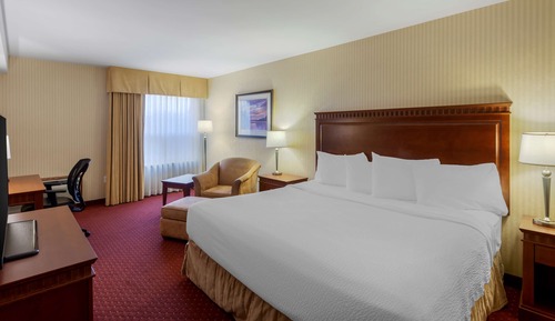 Standard Room, 1 King Bed, Non Smoking, Refrigerator & Microwave