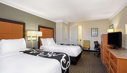 Room, 2 Double Beds, Accessible, Non Smoking (Mobility, Roll-In Shower)