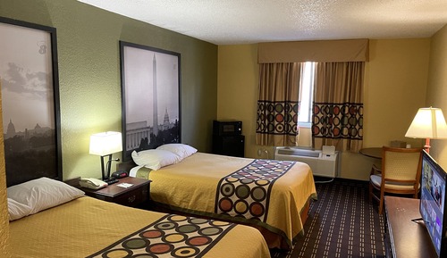 Standard Double Room, 2 Double Beds, Smoking