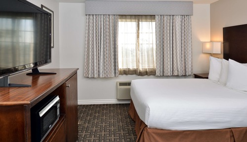 Standard Room, 1 King Bed, Non Smoking, Refrigerator & Microwave