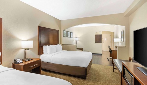 Standard Room, 2 Double Beds, Non Smoking