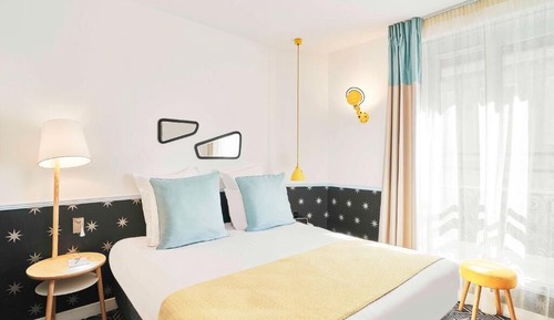 Standard Double Room - Complimentary soft minibar,  courtesy tray, digital press
