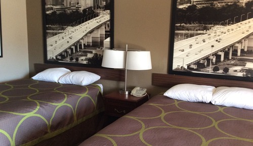 Double Room, 2 Double Beds, Smoking