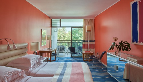 Deluxe Double Room Single Use, 2 Twin Beds, Sea View (or Pool View)