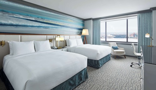 Deluxe Room, 2 Queen Beds, City View