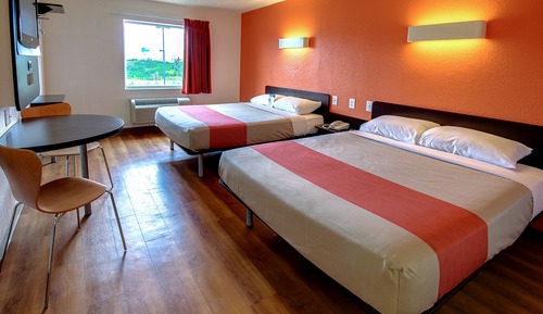 Deluxe Room, 2 Queen Beds, Non Smoking, Refrigerator & Microwave