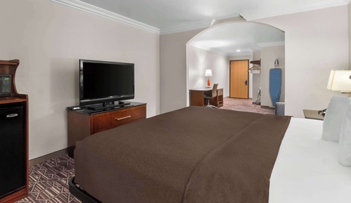 Suite, 1 King Bed, Accessible, Refrigerator & Microwave (with Sofabed)