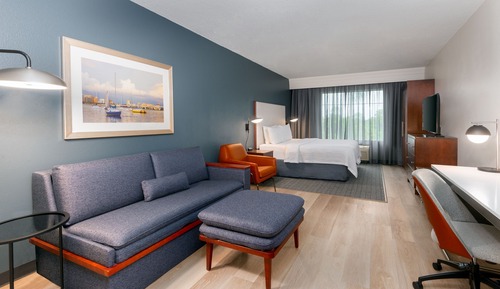 Room, 1 King Bed with Sofa bed (Mobility/Hearing Accessible, Tub)