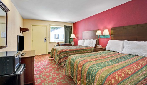 Double Room, 2 Double Beds, Smoking