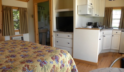 Deluxe Cottage, 1 King Bed, Kitchenette, Ocean View