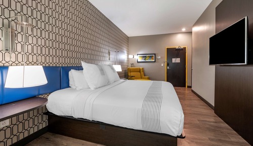 Standard Room, 1 King Bed, Non Smoking, Refrigerator