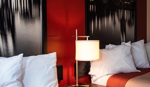 Deluxe Room, 2 Double Beds, Smoking
