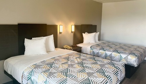 Standard Room, 2 Queen Beds, Non Smoking, Refrigerator & Microwave