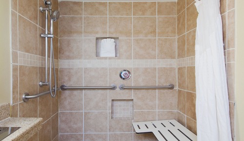 Standard Room, 1 King Bed, Accessible (Communication, Roll-In Shower)