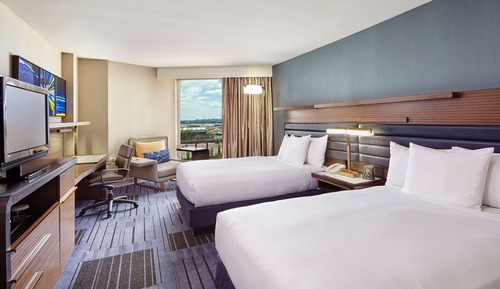 Deluxe Room, 2 Double Beds, Accessible (Shower)