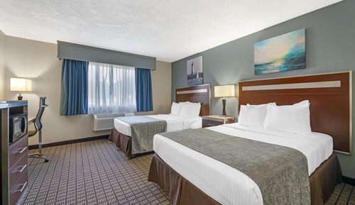 Standard Room, 2 Double Beds, Non Smoking