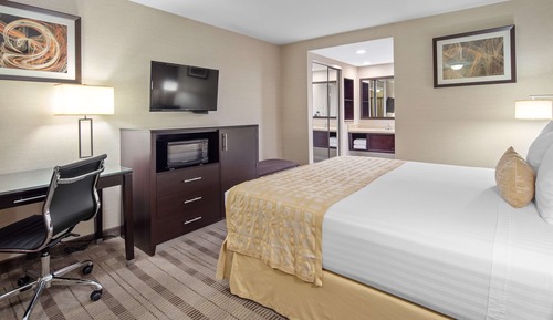Standard Room, 1 King Bed, Accessible, Refrigerator