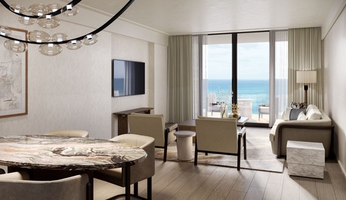 Lora Whitney Suite, 1 King Bed with Sofa bed, Non Smoking, Ocean View