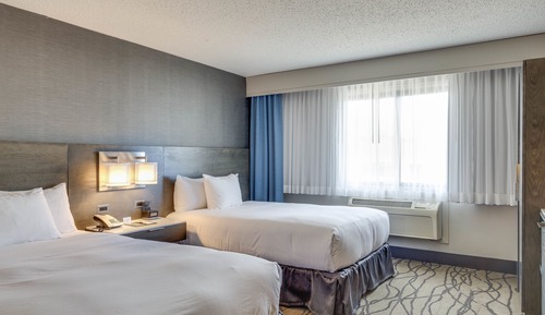 Room, 2 Double Beds, Accessible, Non Smoking (w/ roll-in shower)