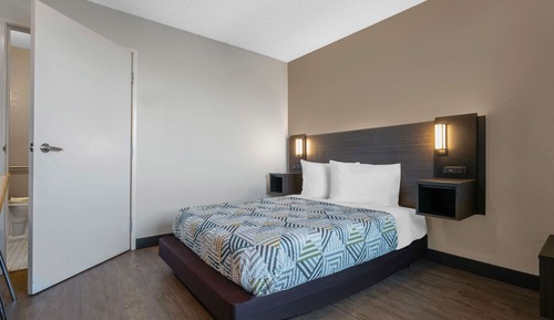 Deluxe Room, 1 Queen Bed, Smoking, Refrigerator & Microwave