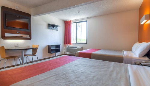 Standard Room, 2 Queen Beds, Non Smoking, Refrigerator & Microwave