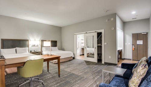 Studio, 2 Queen Beds, Non Smoking, Kitchenette