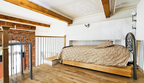 Apartment, 1 Bedroom, single beds accessible by ladder (Loft #304)