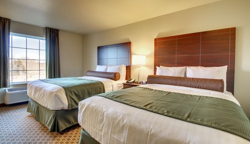 Two Queen Guestroom Non-Smoking with Audible/Visual Alert