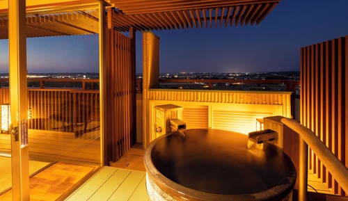 Suite, Separate Smoking Areas (Private Open Air Bath)