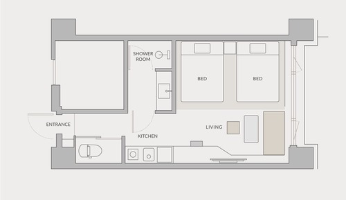 Standard Twin Room, Non Smoking