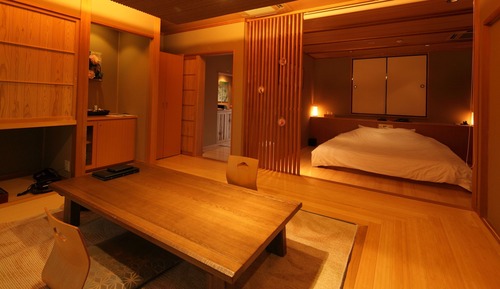 Hakuun Villa, Japanese Sukiya style, Double Room with Open-Air Bath(Check-in by 6PM)