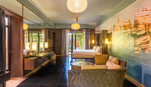 Junior Suite, Terrace, Garden View