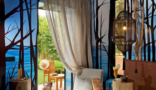 Deluxe Room, Terrace, Garden View