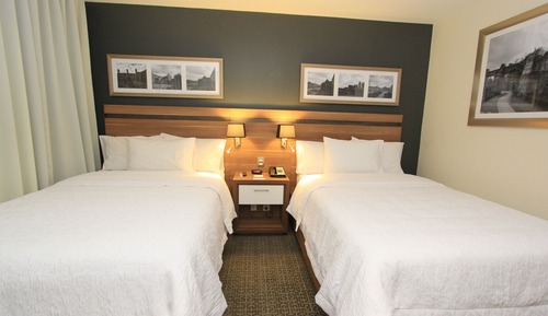 Room, 2 Double Beds, Refrigerator