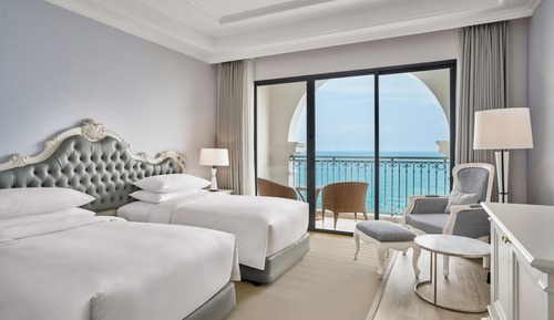 Deluxe Room, 2 Twin Beds, Non Smoking, Ocean View (Balcony)