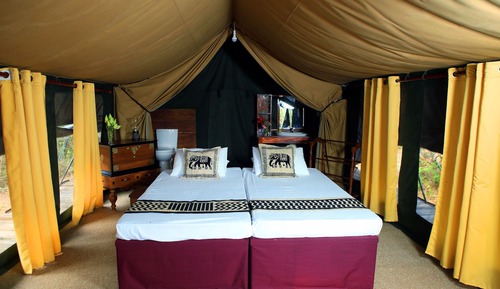 Tent, Park View, Garden Area