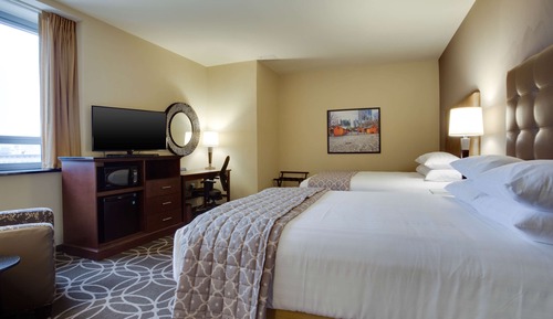 Deluxe Room, 2 Queen Beds, Refrigerator & Microwave (Hearing Accessible)
