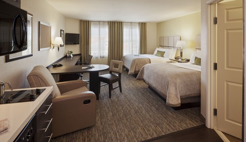 Studio Suite, 2 Queen Beds, Accessible (Communications, Accessible Tub)
