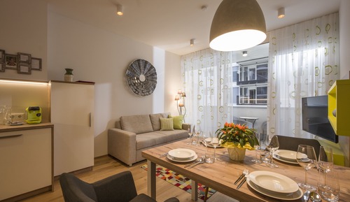 Comfort Apartment, 1 Bedroom, Accessible, Terrace (final cleaning fee incl.)