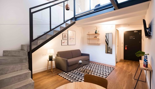 Duplex, 1 Double Bed with Sofa bed
