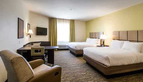 Studio Suite, 2 Queen Beds, Accessible (Hearing)