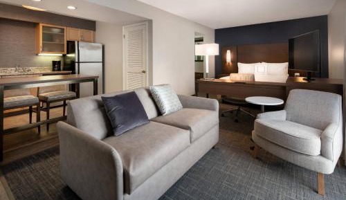 Studio Queen Suite with Sofa Bed and Roll-In Shower - Mobility/Hearing Accessible