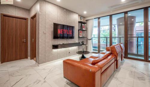 Two-Bedroom Apartment with Balcony