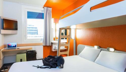 Triple Room with One Double Bed and One Bunk Bed