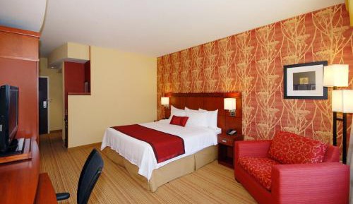 King Room with Sofa Bed and Roll-in Shower - Mobility and Hearing Accessible